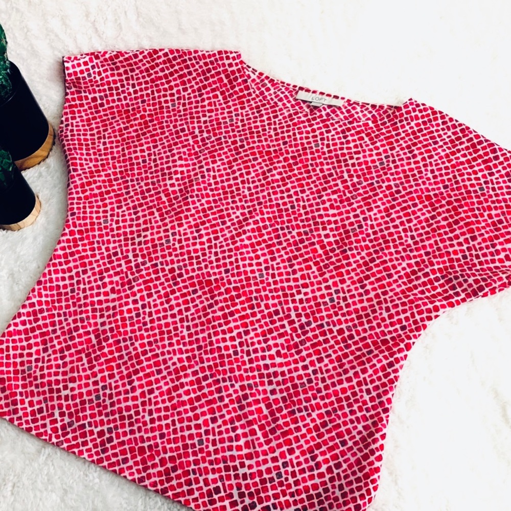 Ann Taylor Loft Thin Lightweight Summer Blouse XS